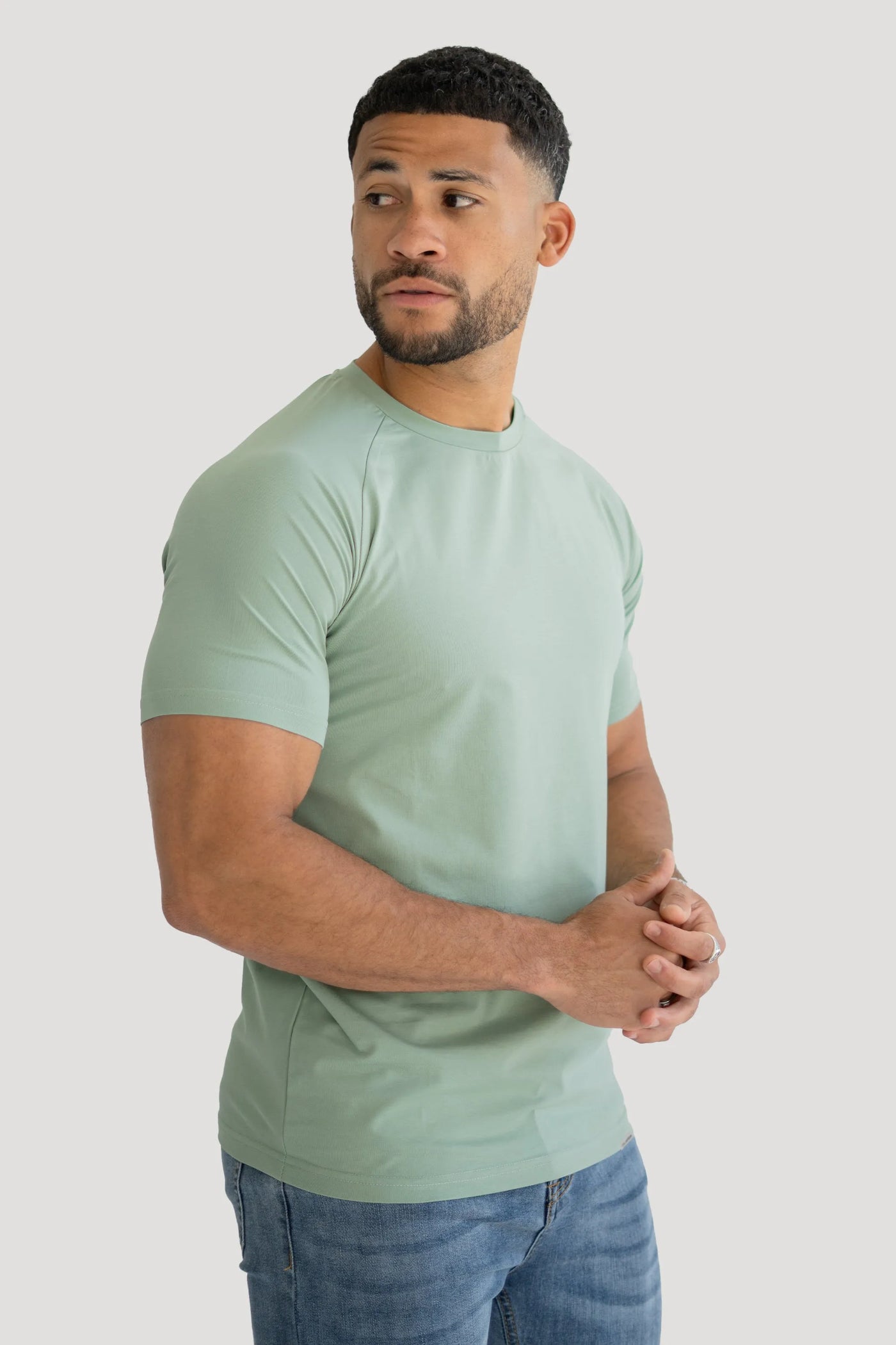 LE T-SHIRT BASIQUE MUSCLE ICEBERG VERT