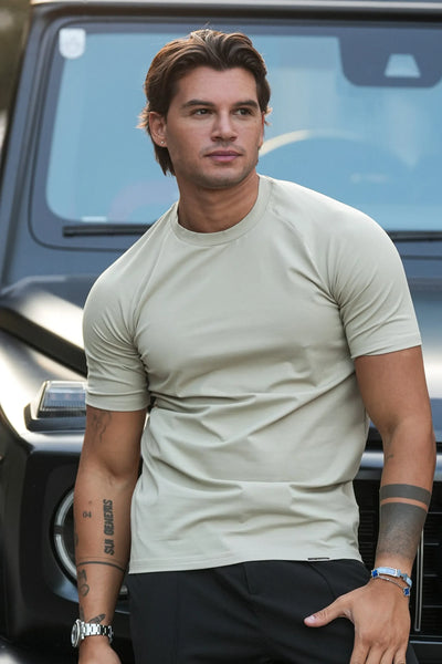 LE T-SHIRT BASIQUE MUSCLE ICEBERG VERT