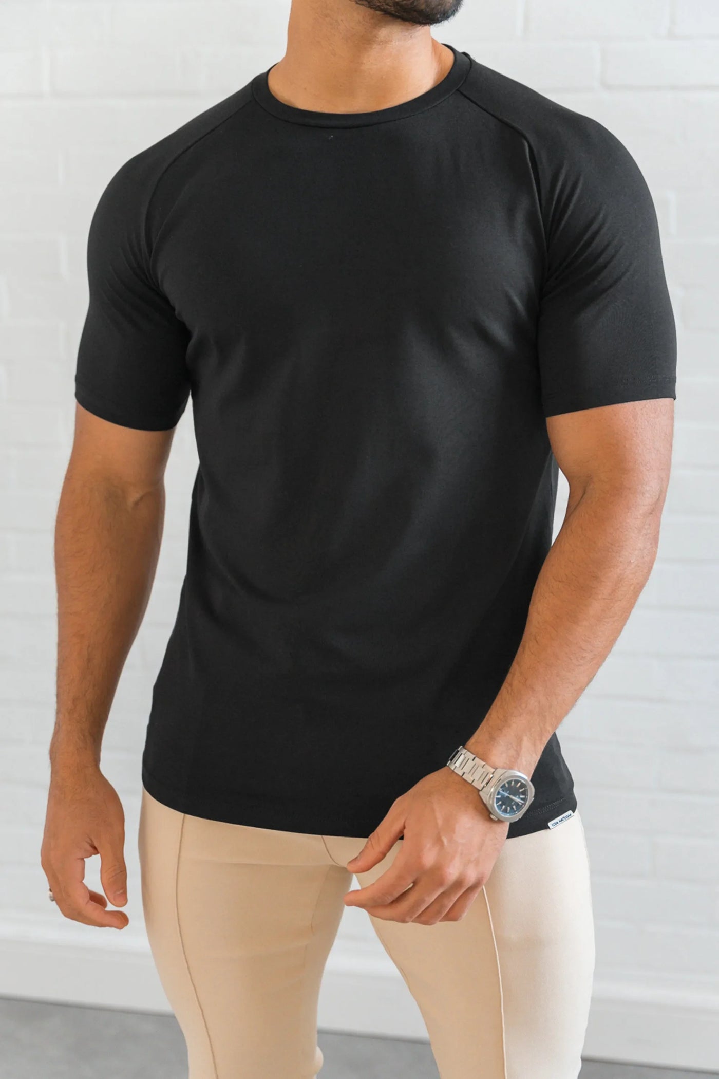 LE T-SHIRT BASIQUE MUSCLE BLANC