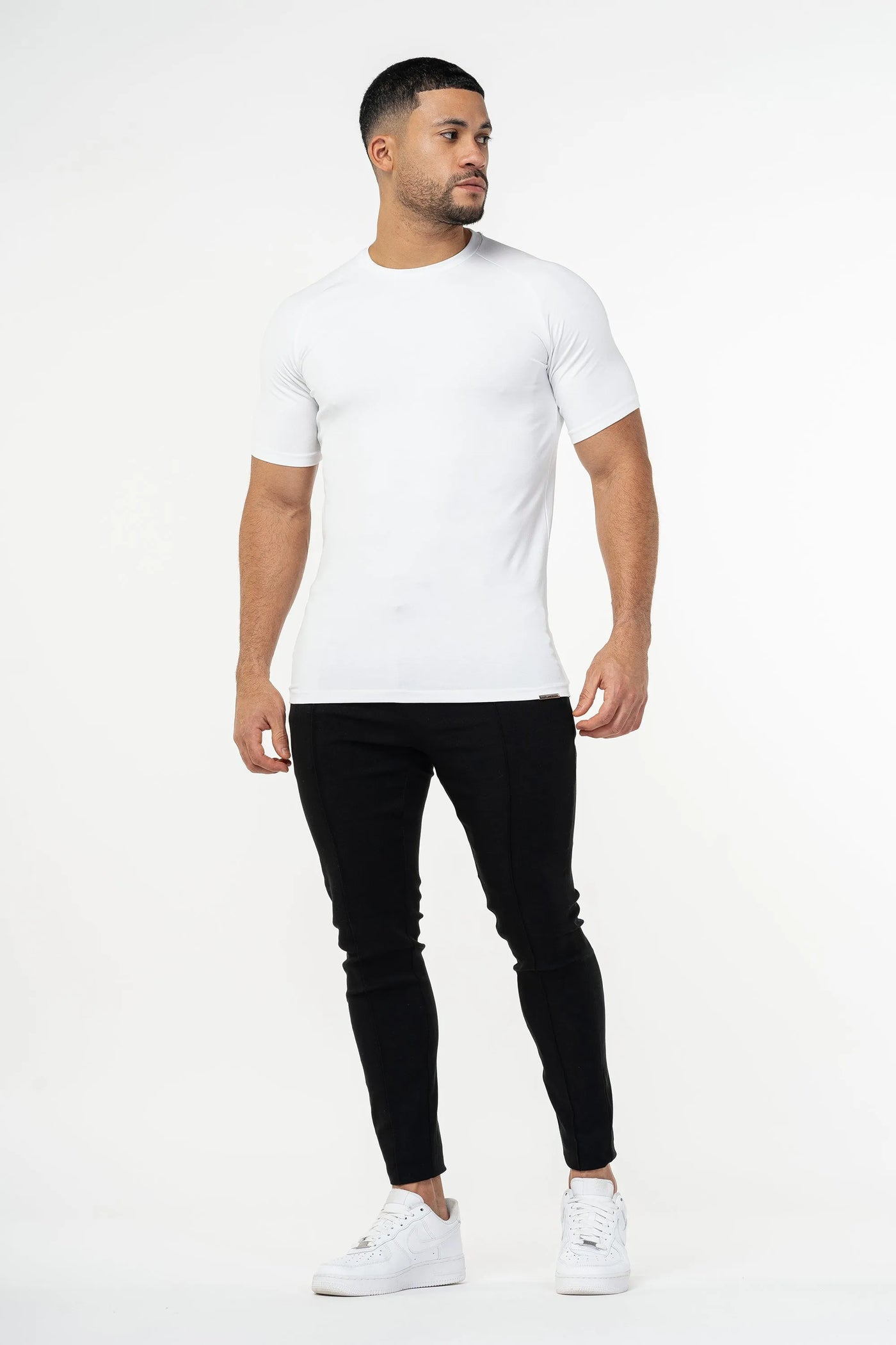 LE T-SHIRT BASIQUE MUSCLE BLANC