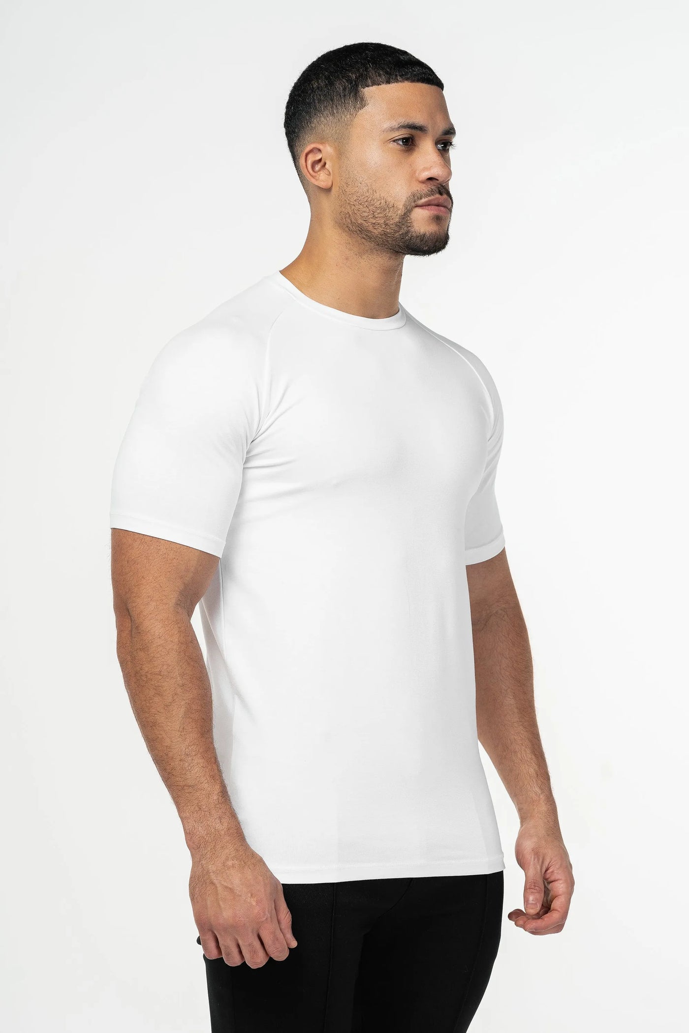 LE T-SHIRT BASIQUE MUSCLE BLANC